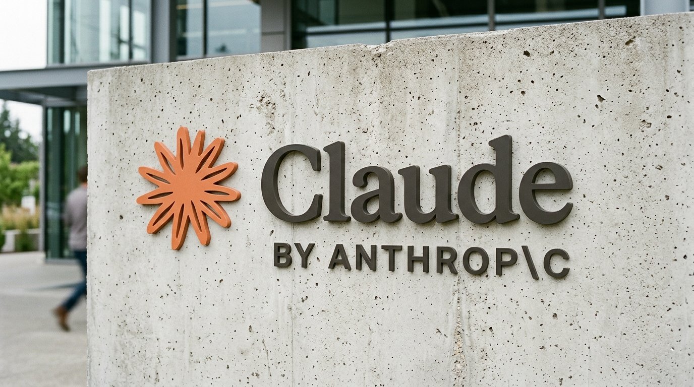 Claude AI Anthropic Facility Sign