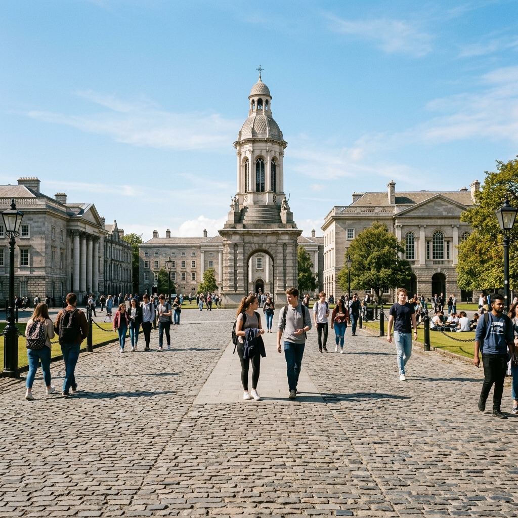 Trinity College Dublin Front Square