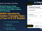 Global Pharma Talent Corridor: Writing a Cross-Border CV for India, Ireland, UK & US Roles