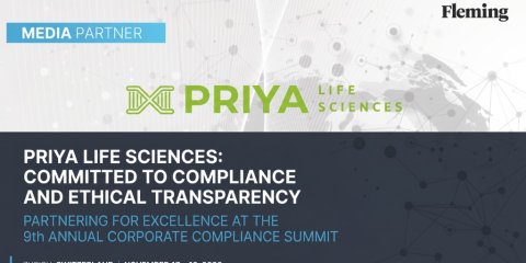 Priya Life Science Partners with Fleming for the 9th Annual Corporate Compliance & Transparency in Life Sciences Summit in Zurich