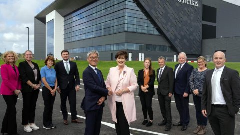 Astellas Expands Its 330 Million Euro Tralee Biopharma Facility with a Second Aseptic Filling Line to Double Drug-Product Capacity