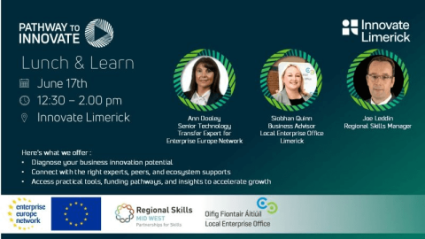 Upcoming Event: Lunch & Learn at ENGINE by Innovate Limerick