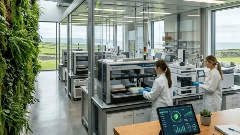 Green Algorithms, Clean Research: Addressing the Energy Footprint of Ireland's Connected Laboratories in 2026