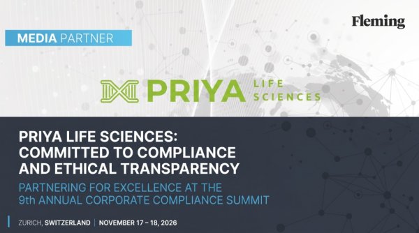 Priya Life Science Partners with Fleming for the 9th Annual Corporate Compliance & Transparency in Life Sciences Summit in Zurich
